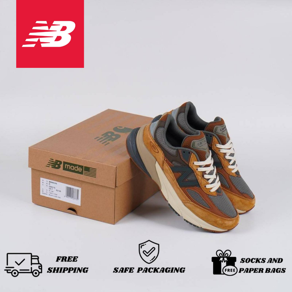 Sepatu New Balance 990 V6 Carhatt Original Pria Wanita NB 990 V6 Premium Sneakers Import