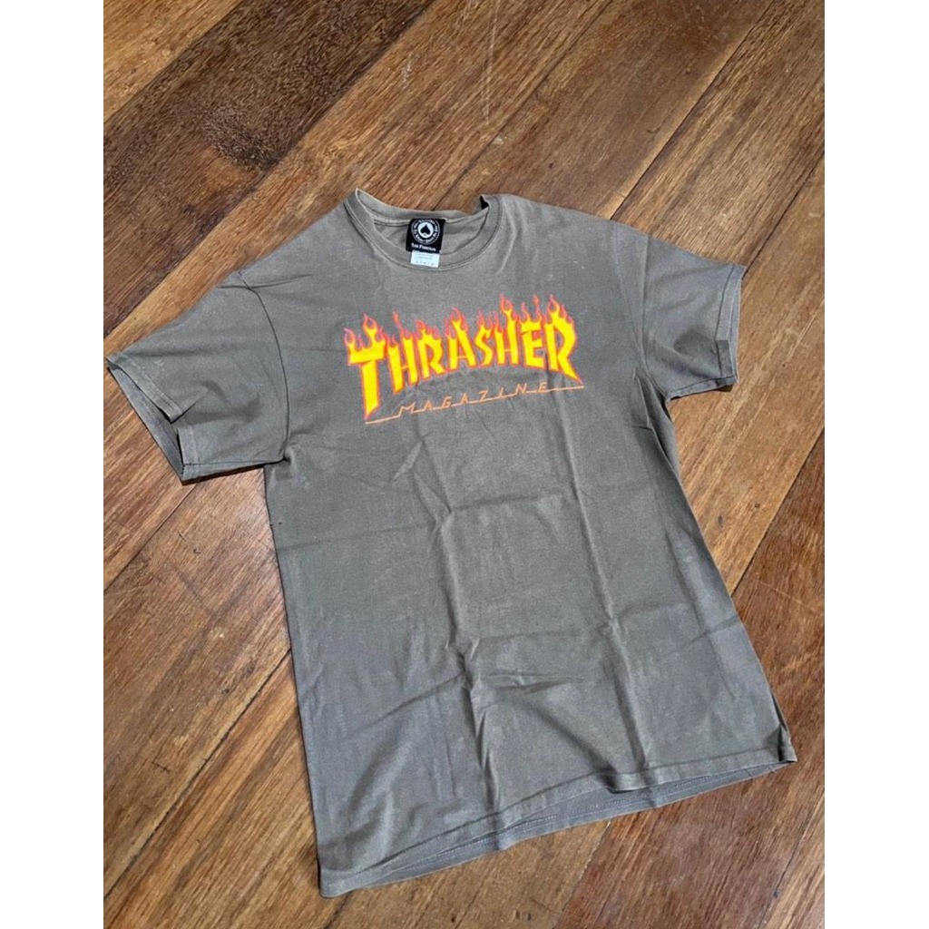 Original Thrasher Flame Tshirt secondhand