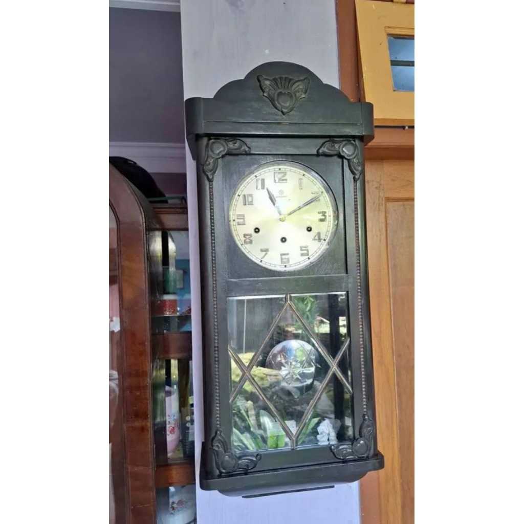 Jam kuno junghans W64 senar 8 befhel bintang mantab