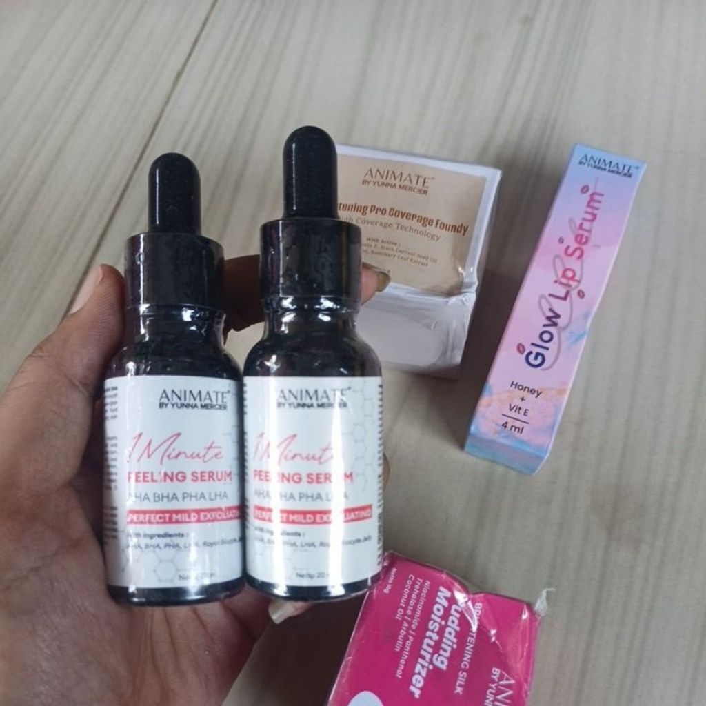 ANIMATE Peeling serum animate lip serum animate moisturizer