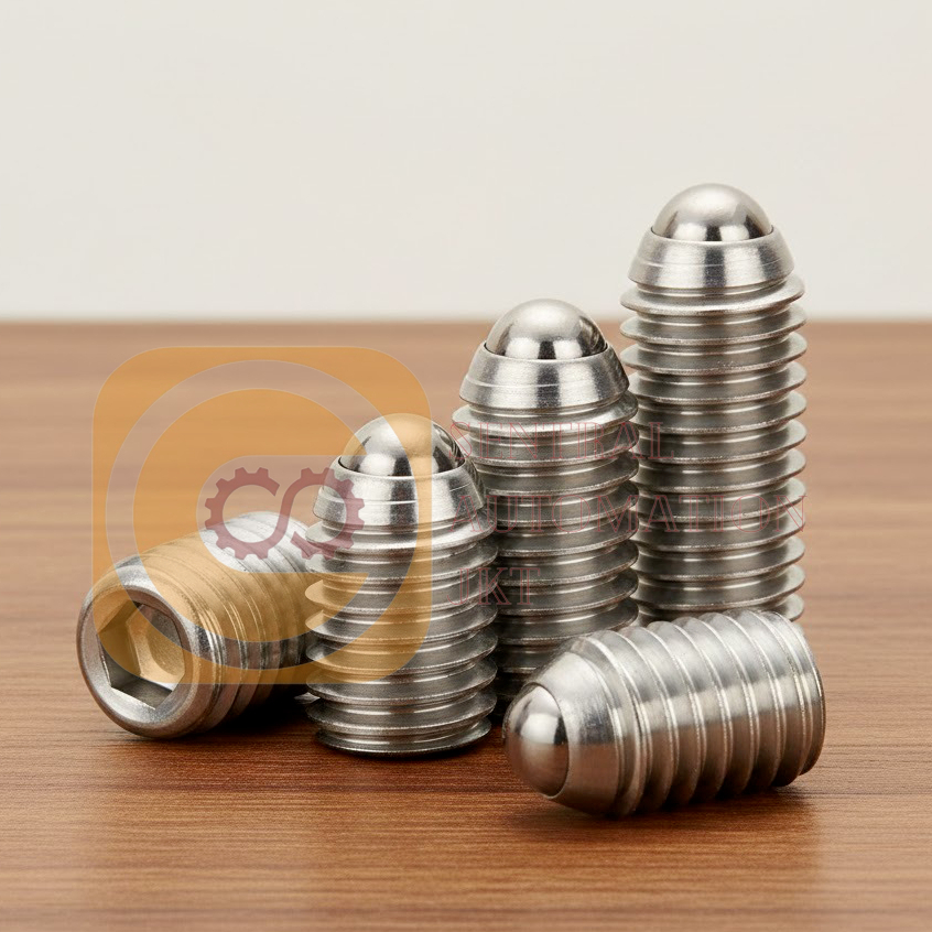 Ball Plunger M3 M4 M5 M6 M8 M10 Baut Stopper Stainless Steel