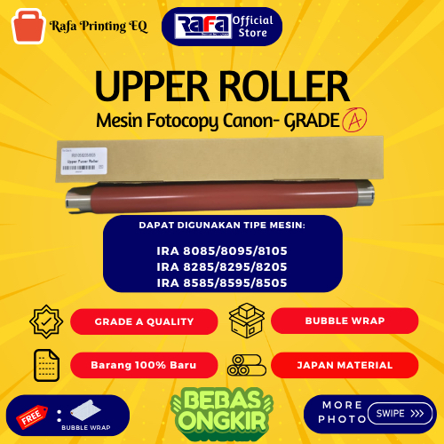 JAPAN Upper Roller Canon IRA 8085/8095/8105 IRA 8285/8295/8205 IRA 8585/8595/8505