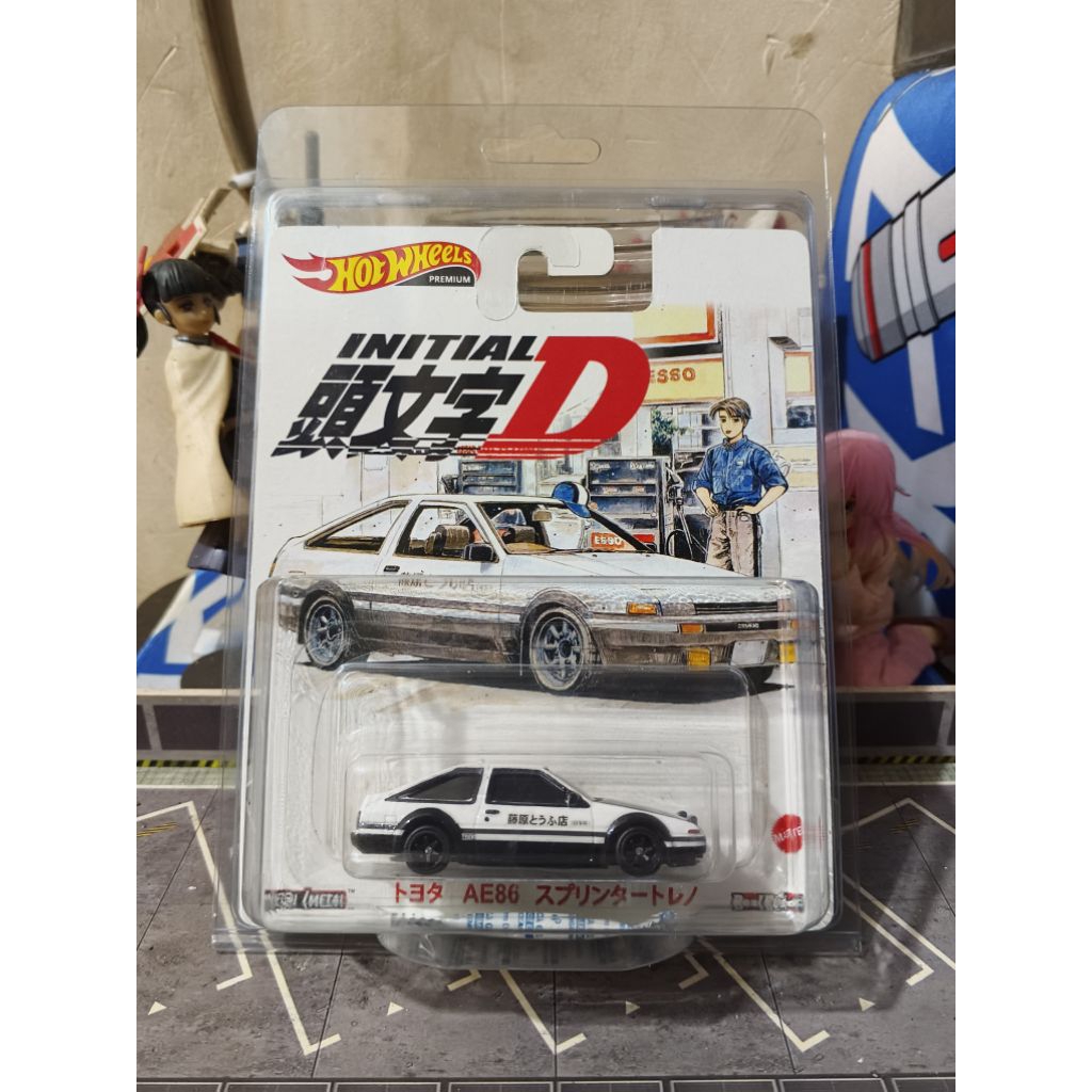Hotwheels Custom InitialD (Base besi)