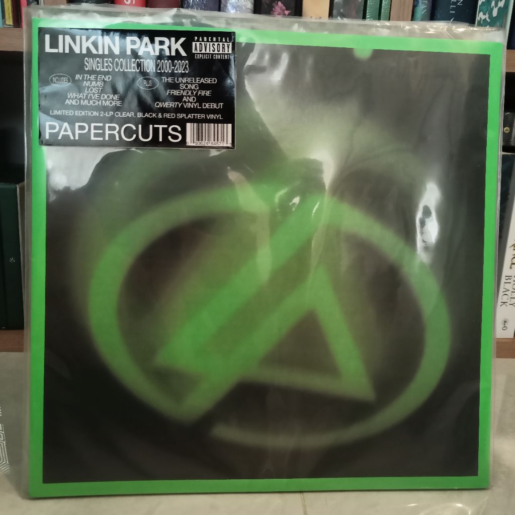 Linkin Park papercuts LP [Limited edition splatter] - NM condition (near mint-tidak pernah di putar)