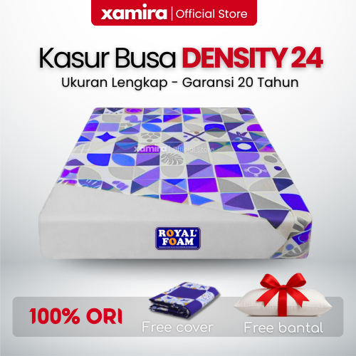 Xamira Foam Store | Royal Foam Kasur Busa Original D24 Garansi Resmi 20 Tahun