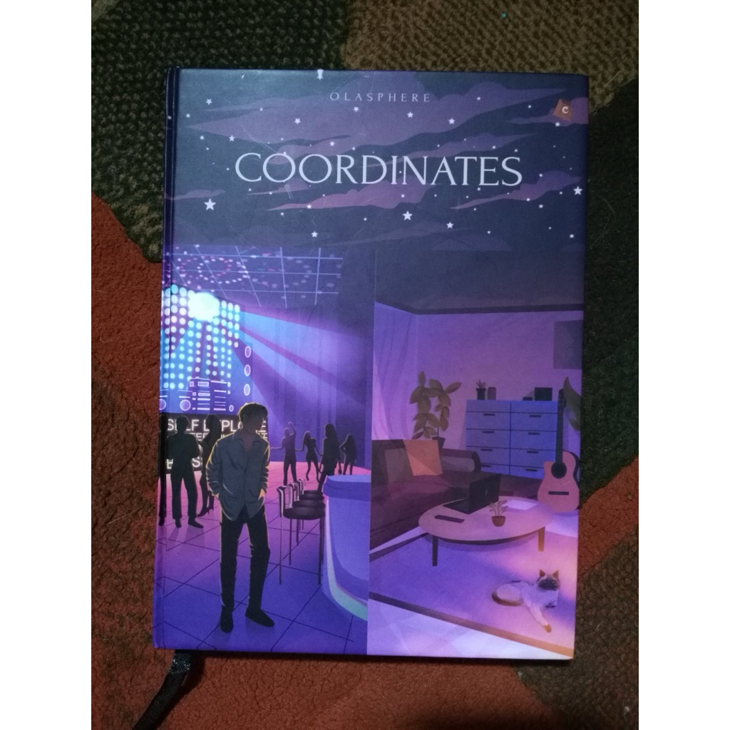 preloved novel Coordinates (hardcover) by OLASPHERE
