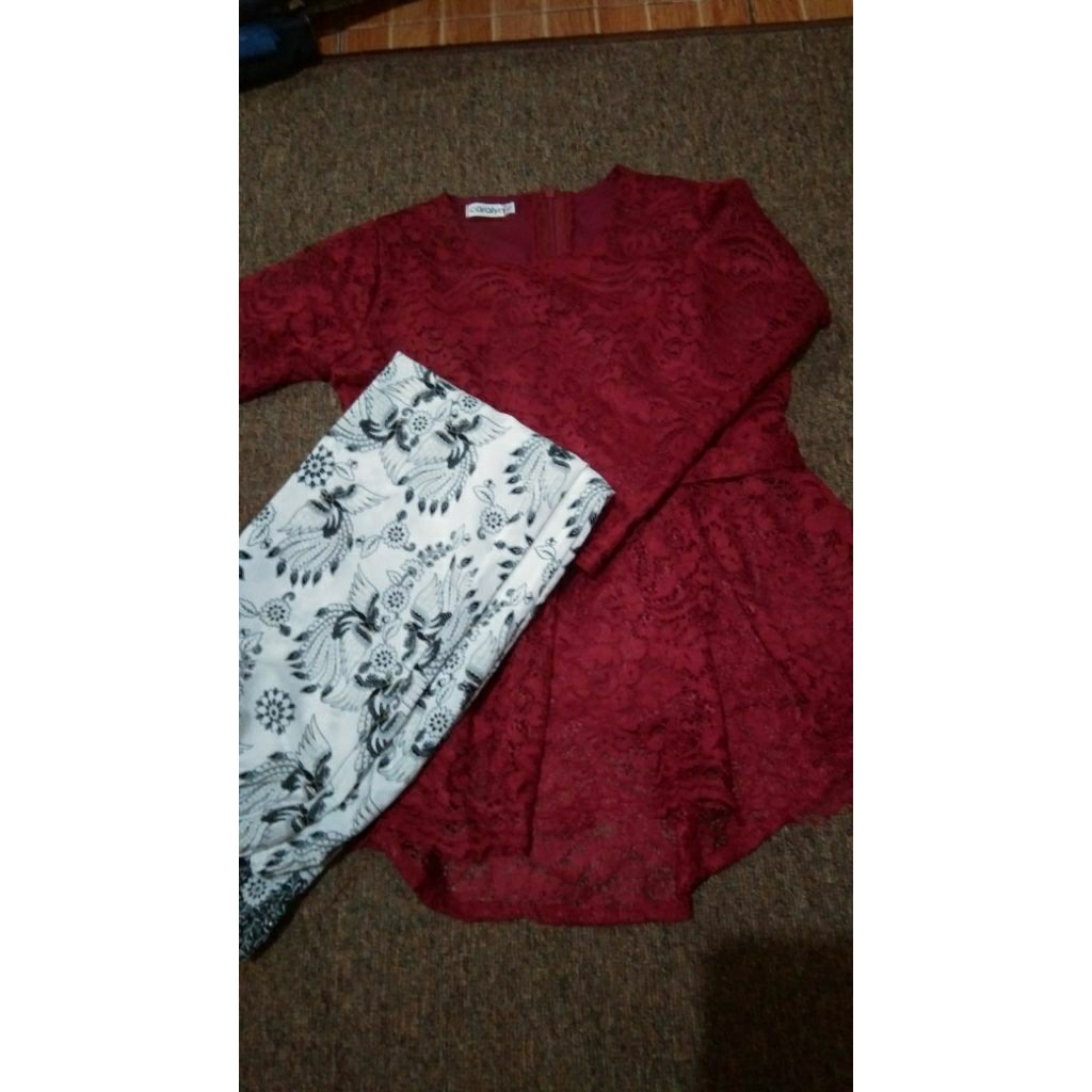 Set kebaya anak new no preloved
