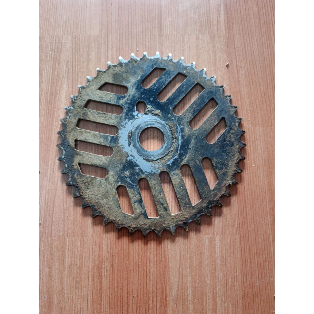 chainring sepeda bmx jadul besi antiq model redline