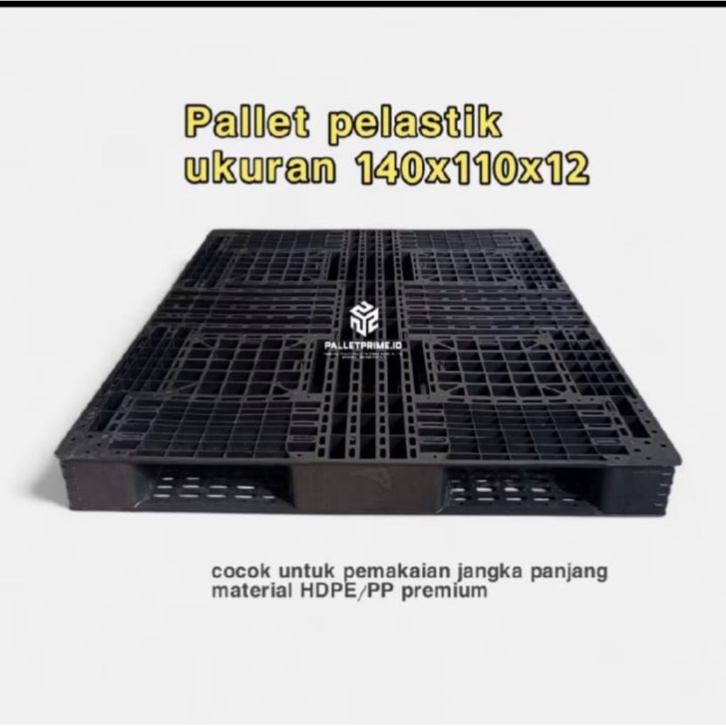 palet plastik ukuran 140 x 110 x 12