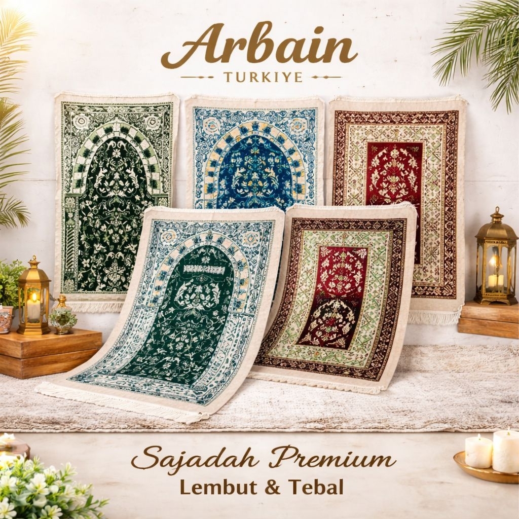 SAJADAH ARBAIN TURKIYE CREAM