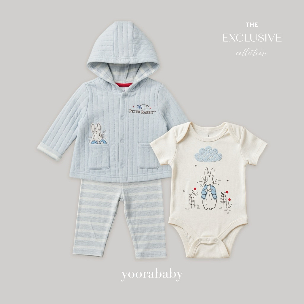 [YOORA BABY] Exclusive Collection - 3-in-1 Peter Rabbit Set