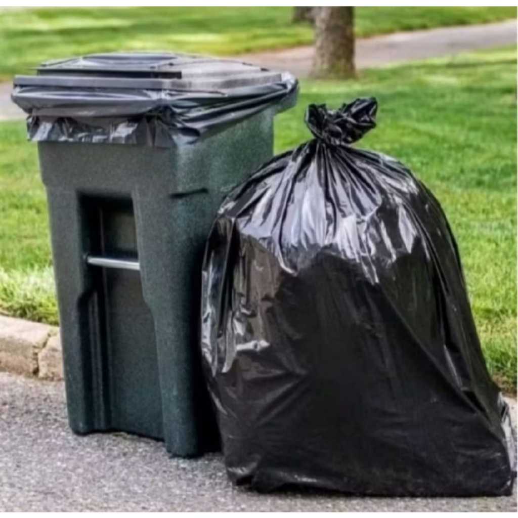 Grosir 5 pack Kantong Plastik Sampah Hitam/ Tempat Sampah Hitam