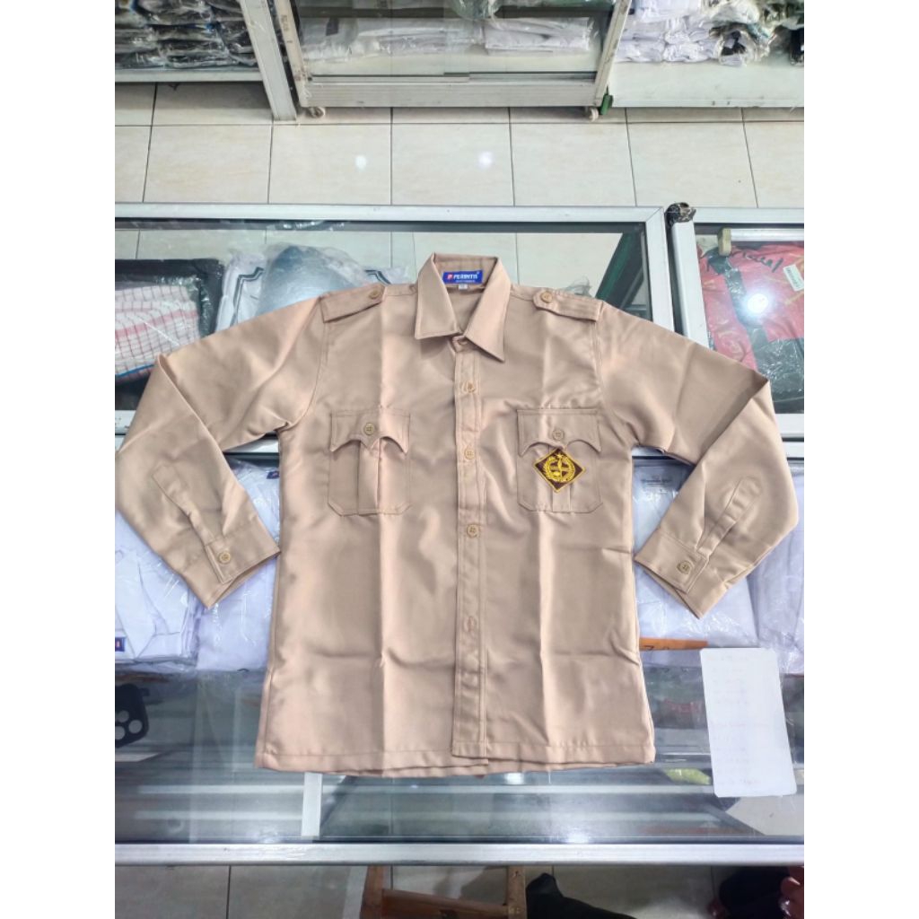[JK] Baju Seragam Pramuka Rapilo Lengan Panjang - Baju Pramuka Rapilo/Laricci Penggalang&Penegak