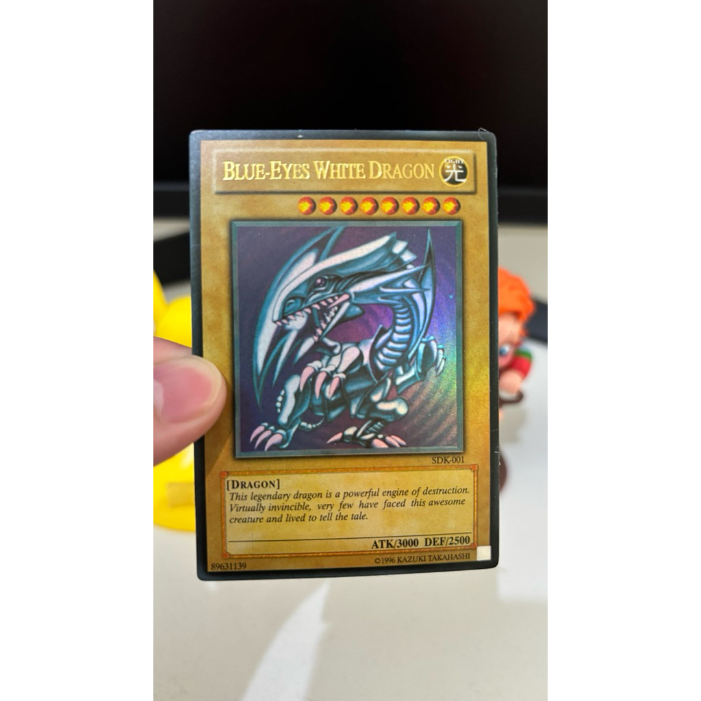 Blue-Eyes White Dragon Kartu Yugioh Vintage