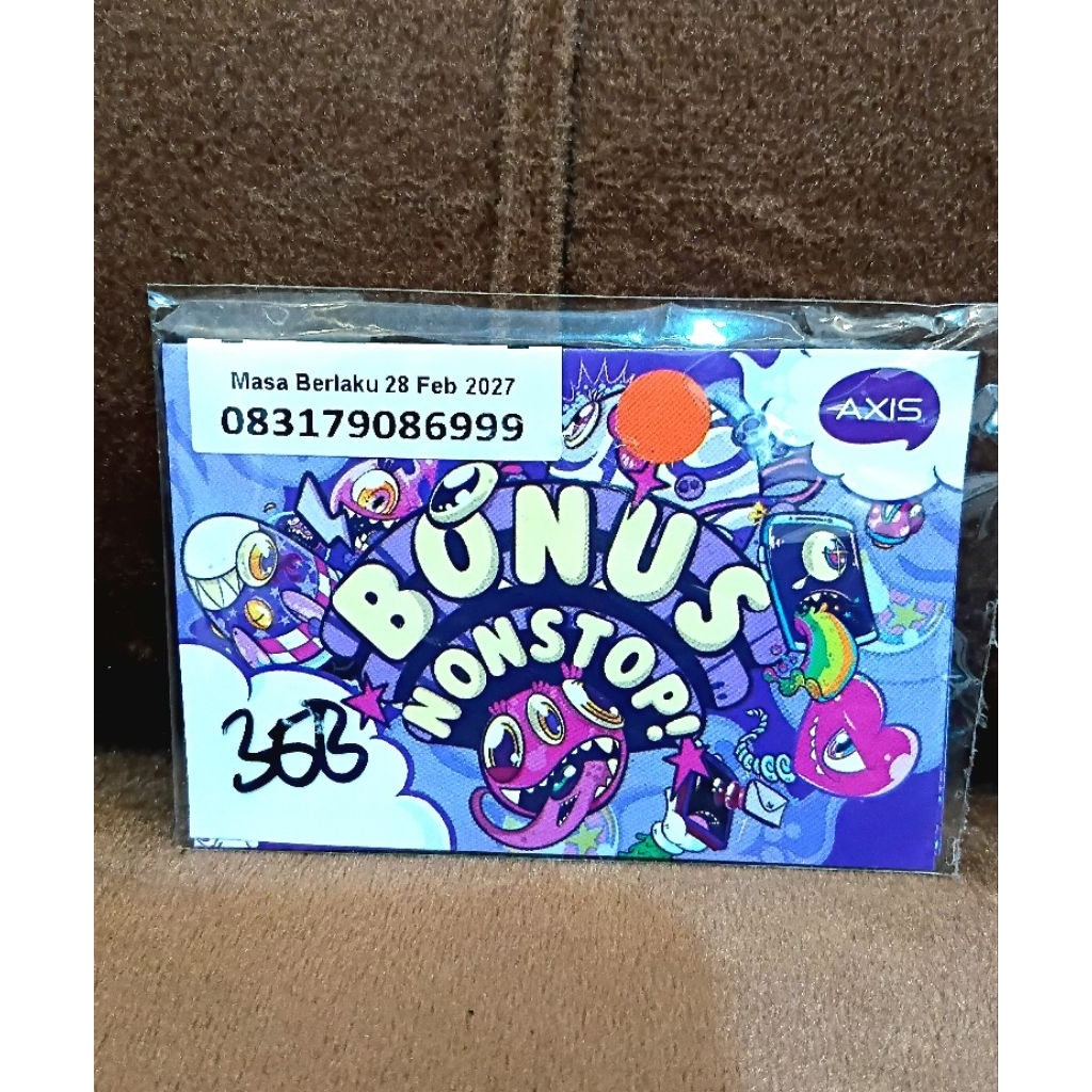 NOMOR CANTIK AXIS  ujung 999 segel 2027