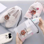 [SM] TAS SERUT TRAVEL POUCH ORGANIZER TAS SERUT PLASTIK POUCH PLASTIK