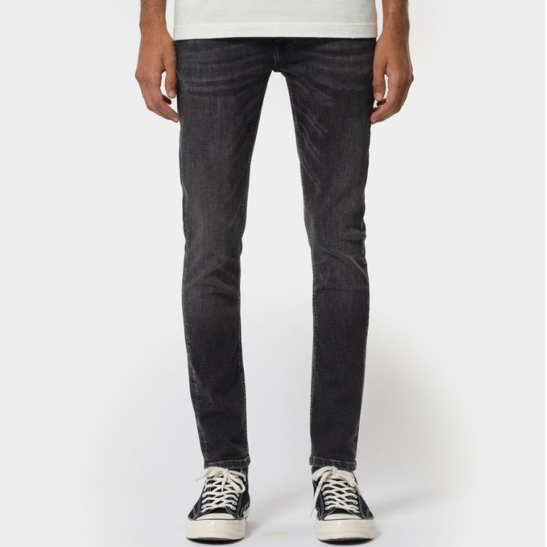 Skinny Lin Worn Black - Nudie Jeans Original