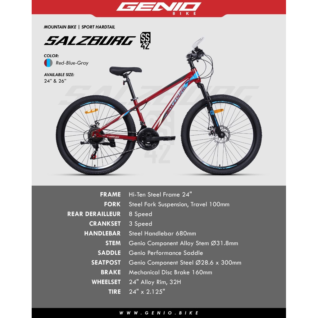 Sepeda MTB 20 Genio Salzburg SS42