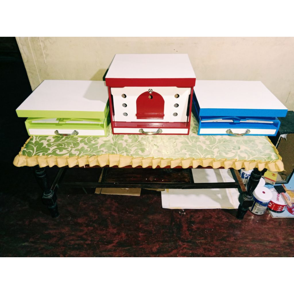 Gupon / Pagupon merpati Model Lipat 40x35x30 triplek 9 mili kualitas palem, kualitas super