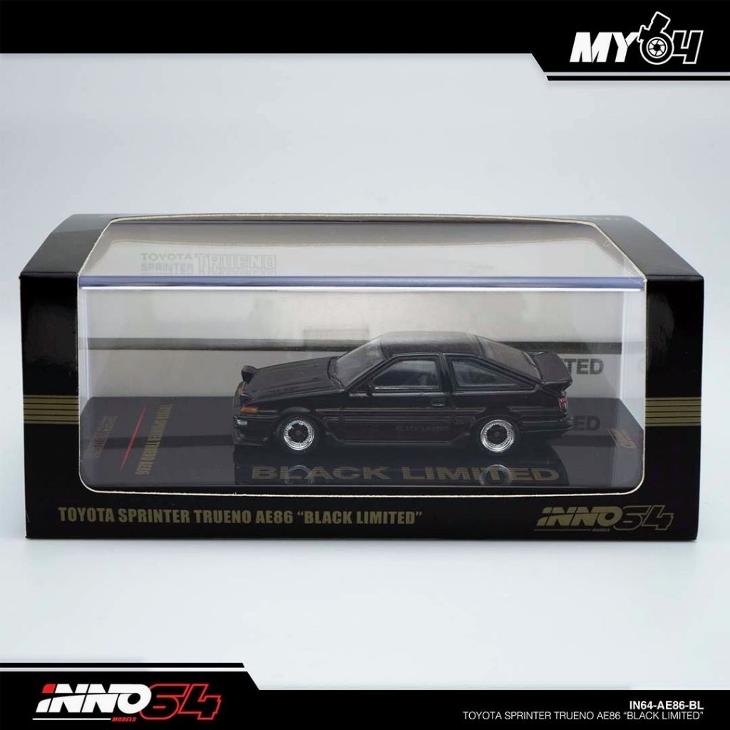 inno sprinter trueno black edition 1/64, open seal