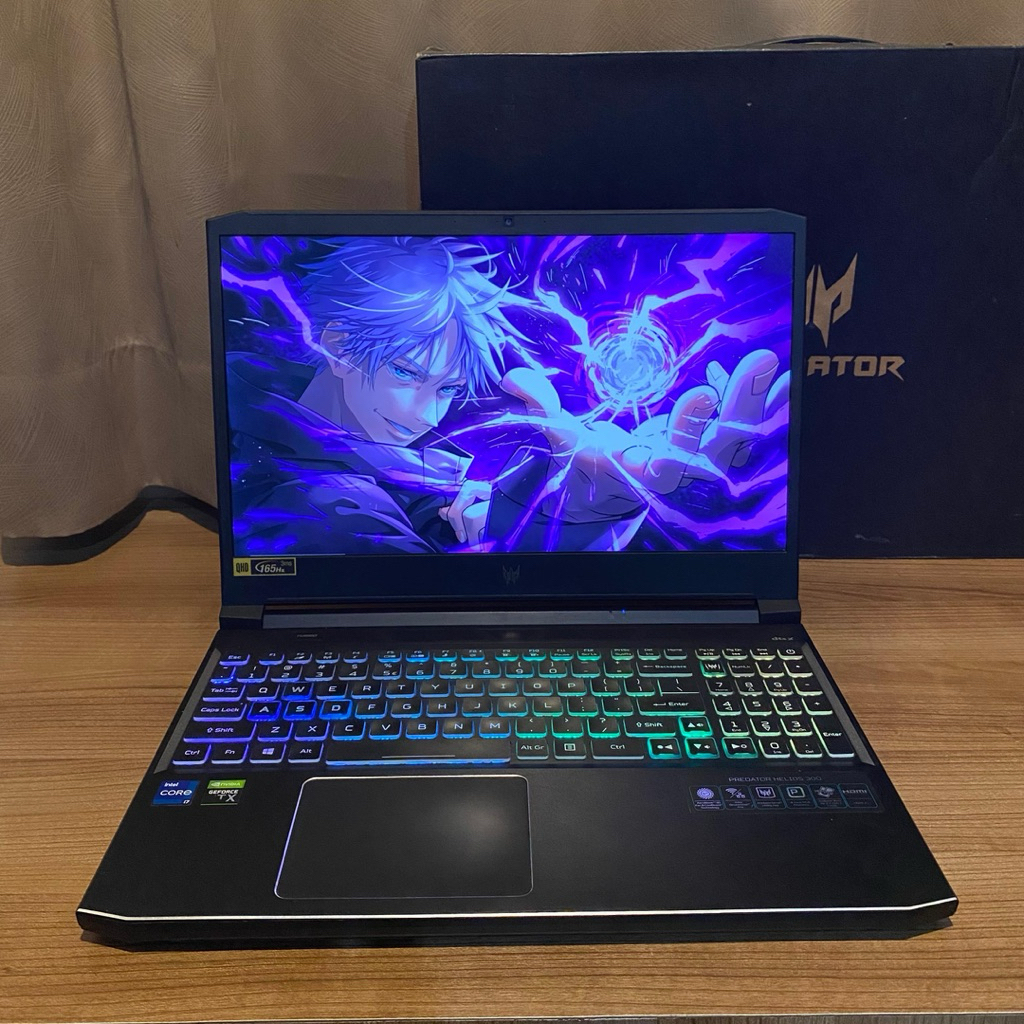 Laptop Gaming Acer Predator Helios 300 i7-11800H 16/512GB RTX 3060 6GB QHD 165Hz