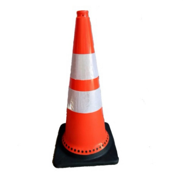 TRAFIC CONE SAFETY LALU LINTAS UKURAN 45CM 75CM/ TRAFIC CONE LALU LINTAS SAFETY