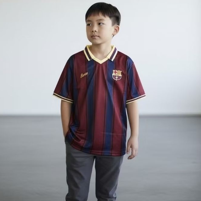 JERSEY RETRO FANTASY BARCELONA ANAK TERBARU