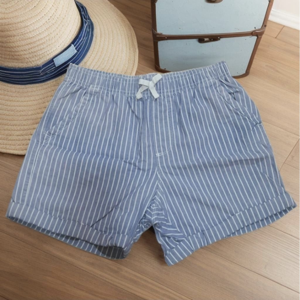 CELANA PENDEK DENIM JEANS ANAK CEWE ORI BOSSINI