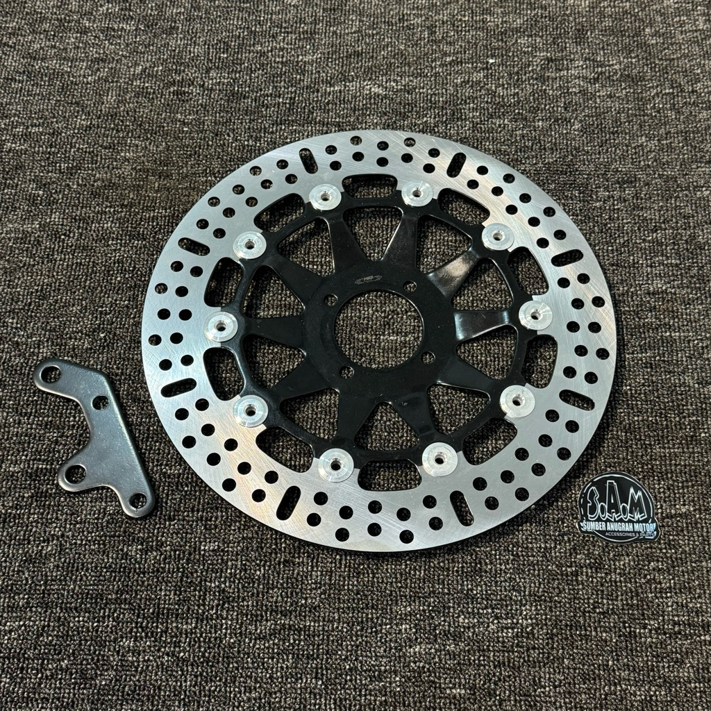 DISC RX-KING 300MM NON FLOATING / Piring cakram rxk variasi lebar 300 mm rxking rx king rxs piringan