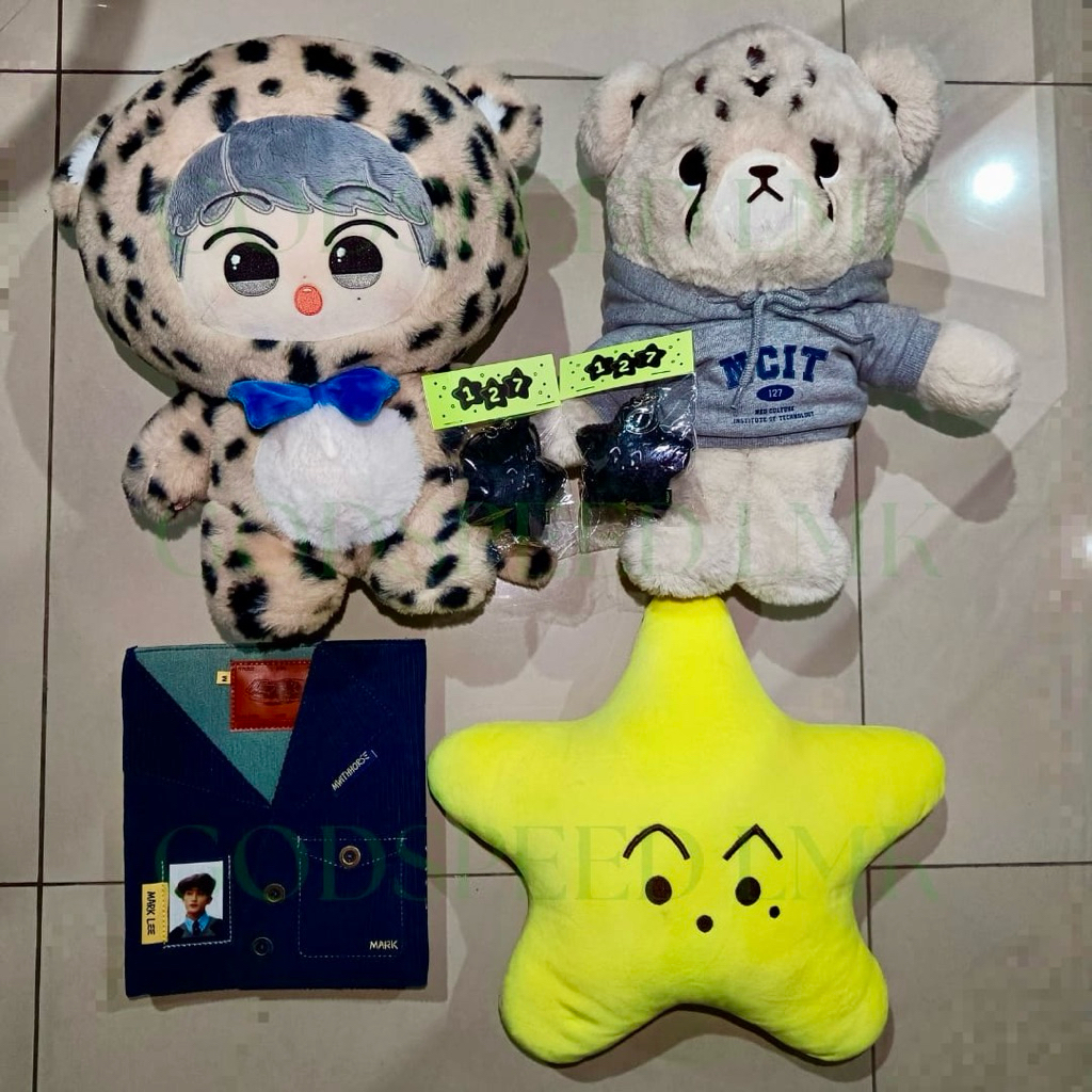 doll mark cheetah lee cub 40cm hoodie NCIT starfish cushion collect book markleebar bar black starfi