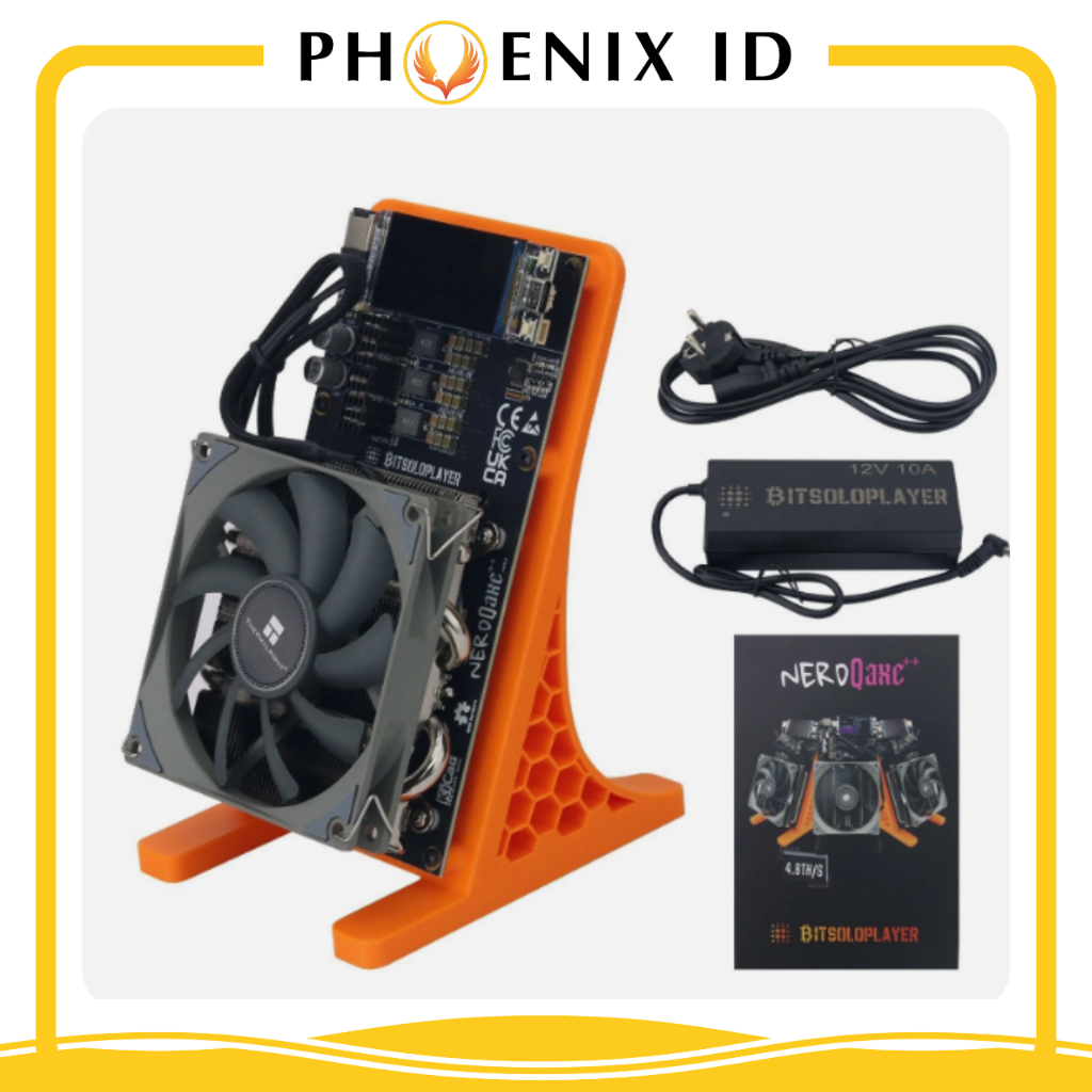 NerdQaxe++ 4.8TH/s 75W ASIC Miner BTC Miner BTC Lottery Solo Home Mining Kripto Cryptocurrency Asic 