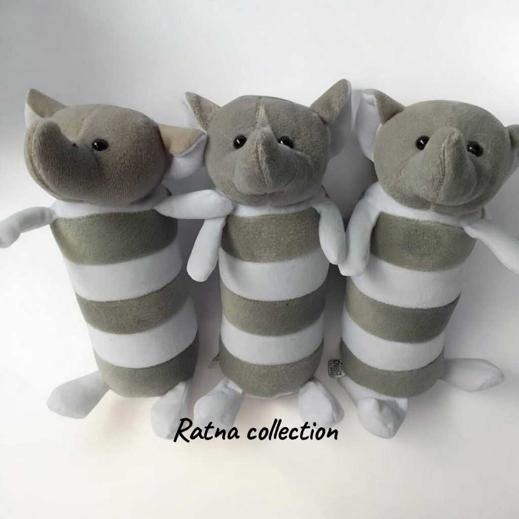 Guling Boneka Karakter Anak - Lembut, Adem, Nyaman Boneka Guling Gajah mini/Guling karakter mini/Bon