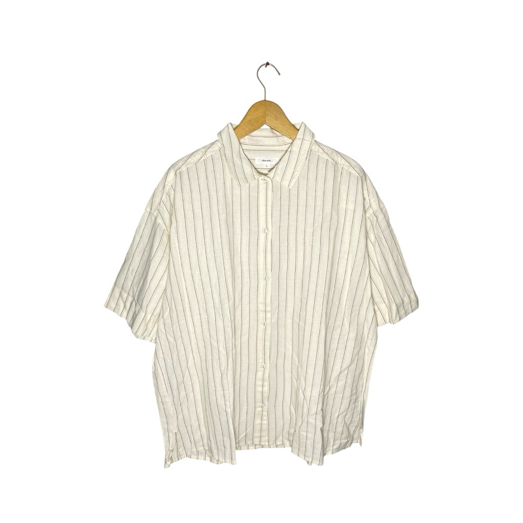 kemeja niko and japan stripe shirt style