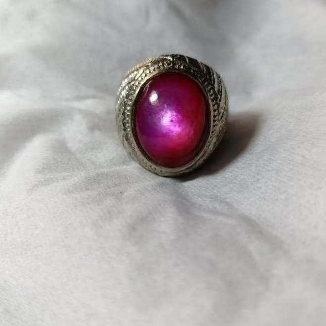 batu ruby kerang asli