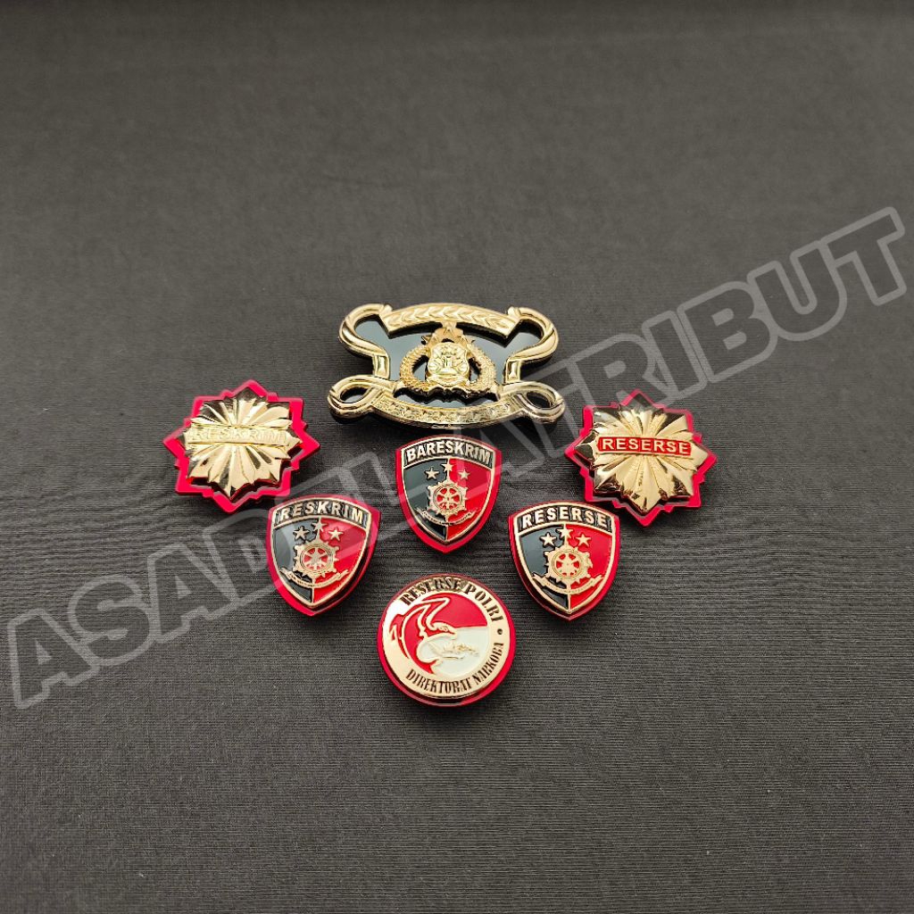 PIN RESERSE / PIN RESKRIM / PIN BARESKRIM POLRI / PIN RESERSE NARKOBA / RODA RESERSE / RODA RESKRIM 