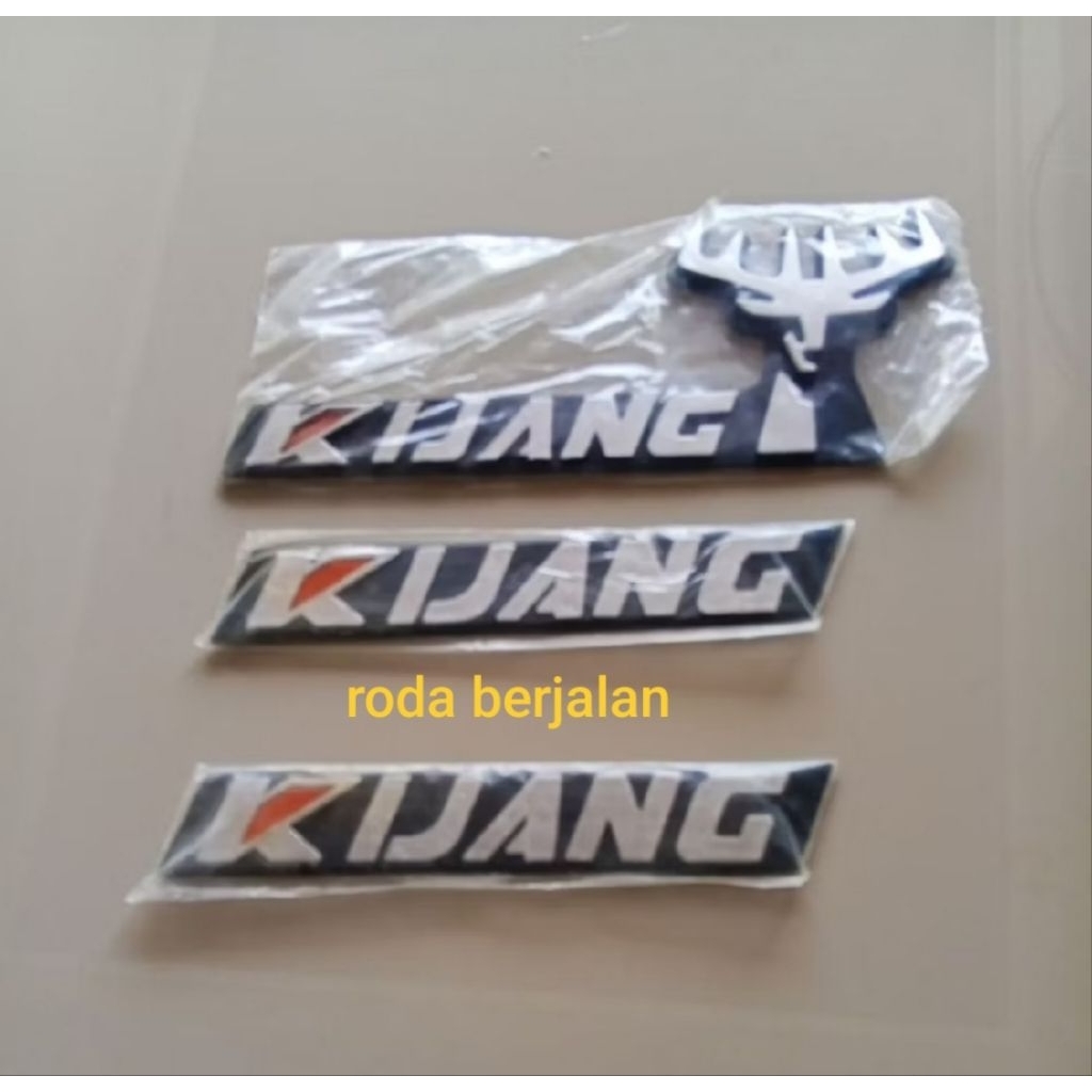emblem kijang super, kijang grand, kijang rover