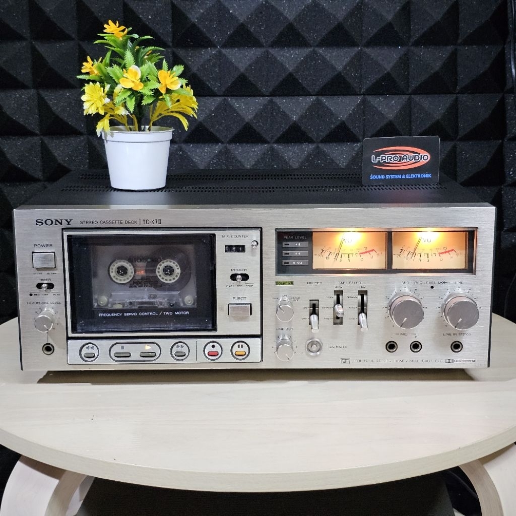 Tape Deck SONY TC-K7 II Stereo Cassette player istimewa pemutar pita kaset