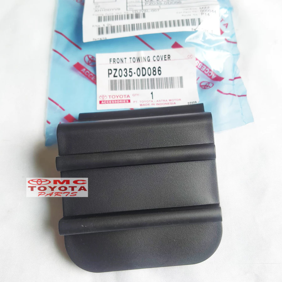 Cover Tutup Derek Towing Bumper Bemper Depan Toyota All New Yaris TRD 2014 - 2016 Original