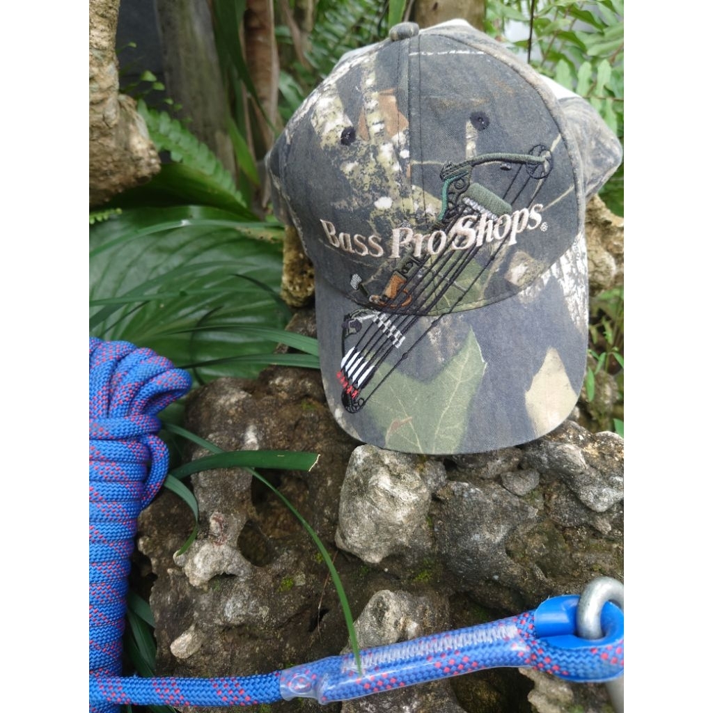 topi bass pro shops realtree bordir