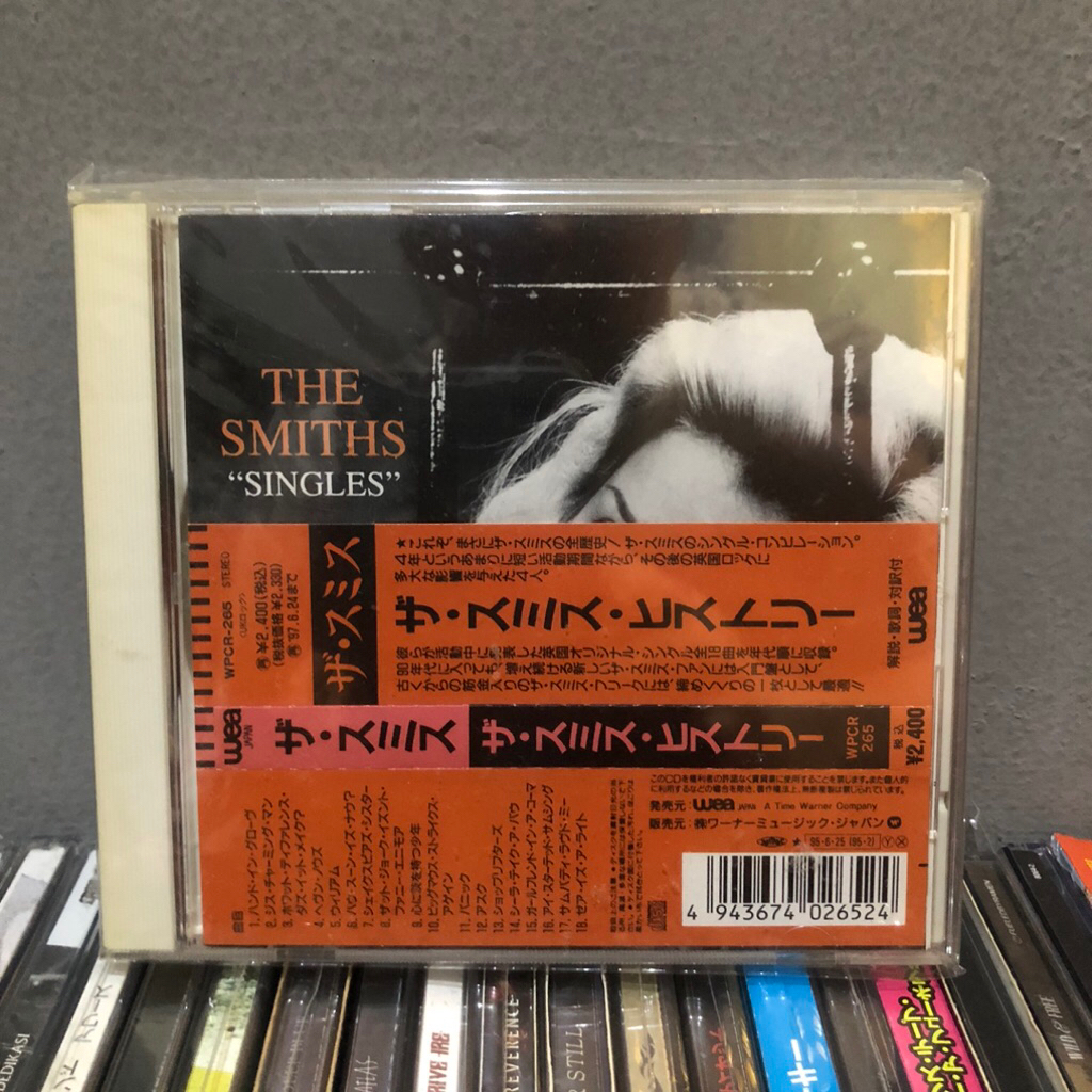 CD Band The Smiths Singles Compilation Greatest Hits Japan with obi preloved
