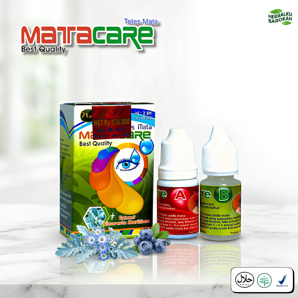 Matacare  Tetes Mata Herbal  ORIGINAL Untuk Mengatasi Minus , Glukoma , Merah