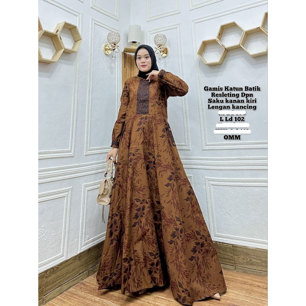 Gamis Batik Lidya