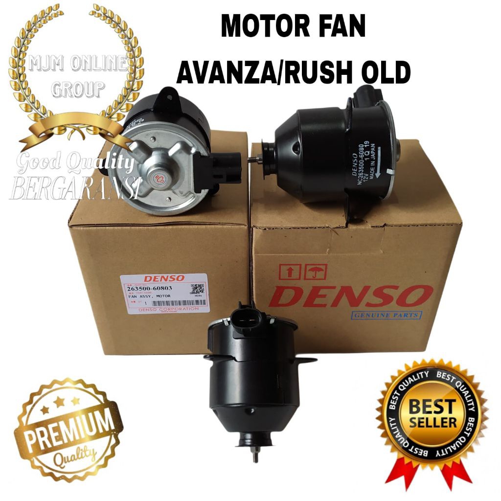 Motor Fan Dinamo Kipas Radiator Avanza Rush Terios Lama Denso