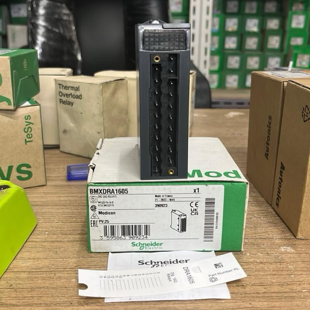 PLC SCHNEIDER BMXDRA1605 PLC MODICON SCHNEIDER original asli