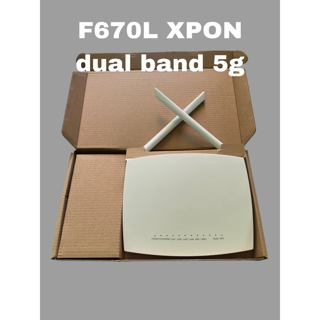 MODEM F670L XPON DUAL BAND 5G