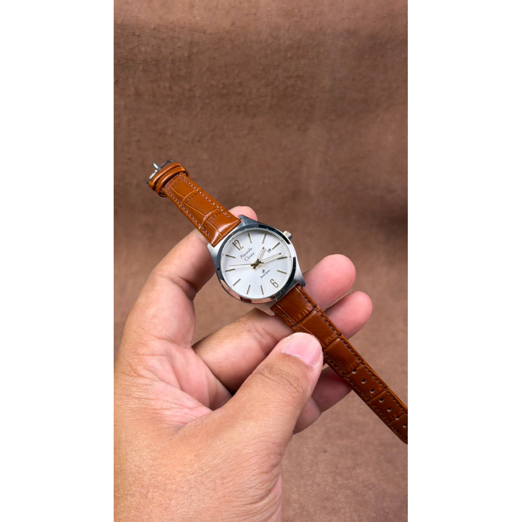 JAM TANGAN WANITA ALEXANDRE CHRISTIE PRIMO STEEL 1009LD QUARTZ