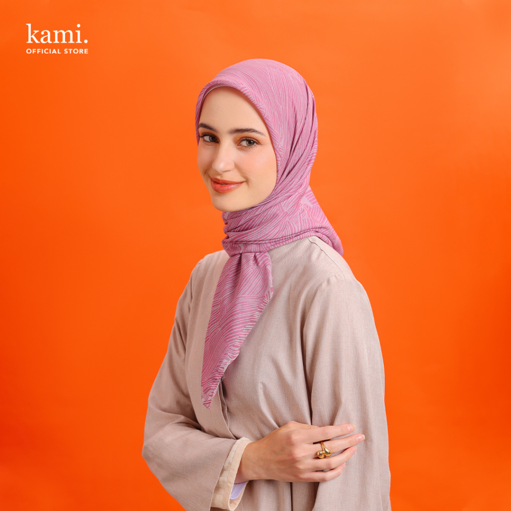 Mare Signature Scarf Kamiidea Kami Idea Hijab Segiempat Motif