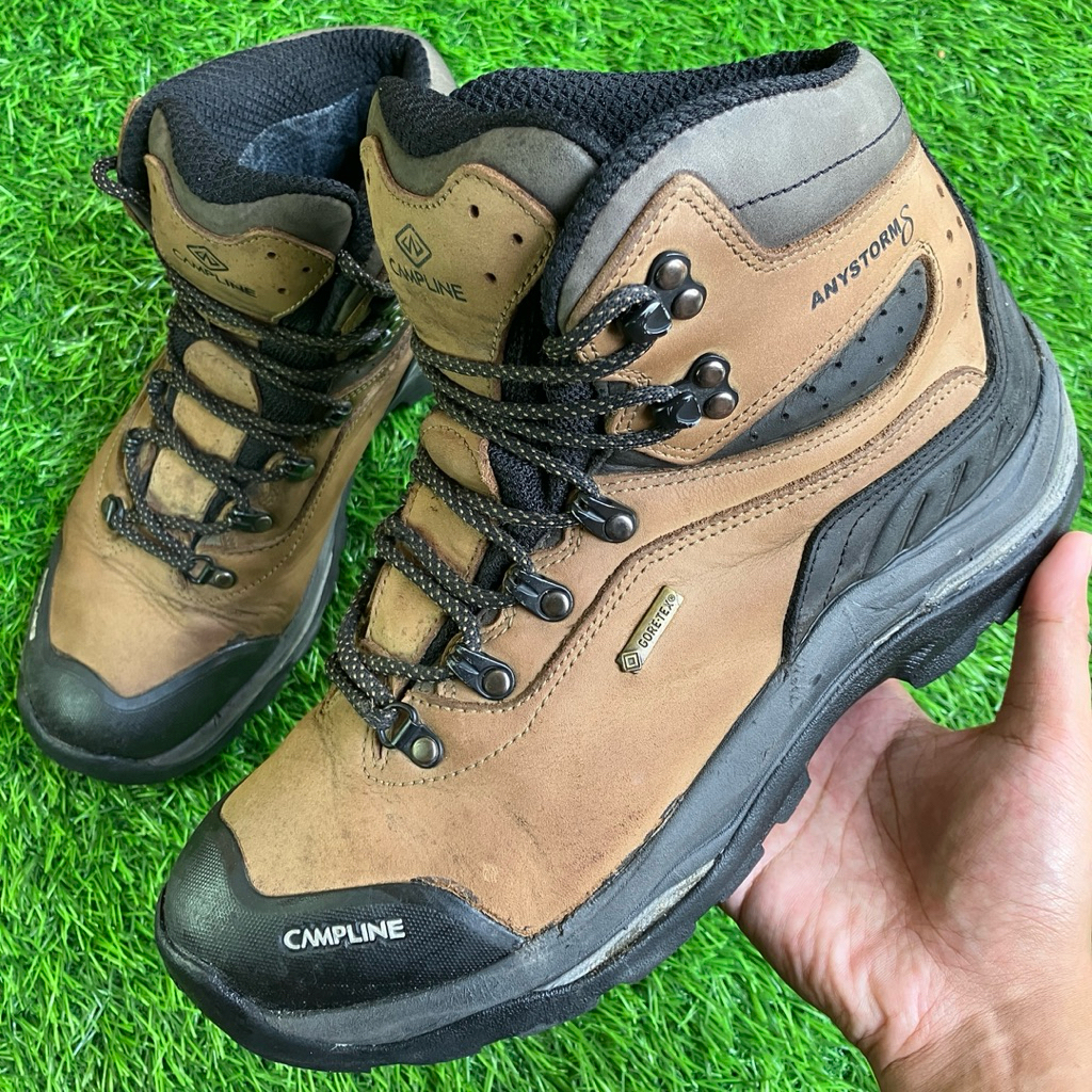 CAMPLINE Anystorm GORETEX Mid Hiking Shoes size 43