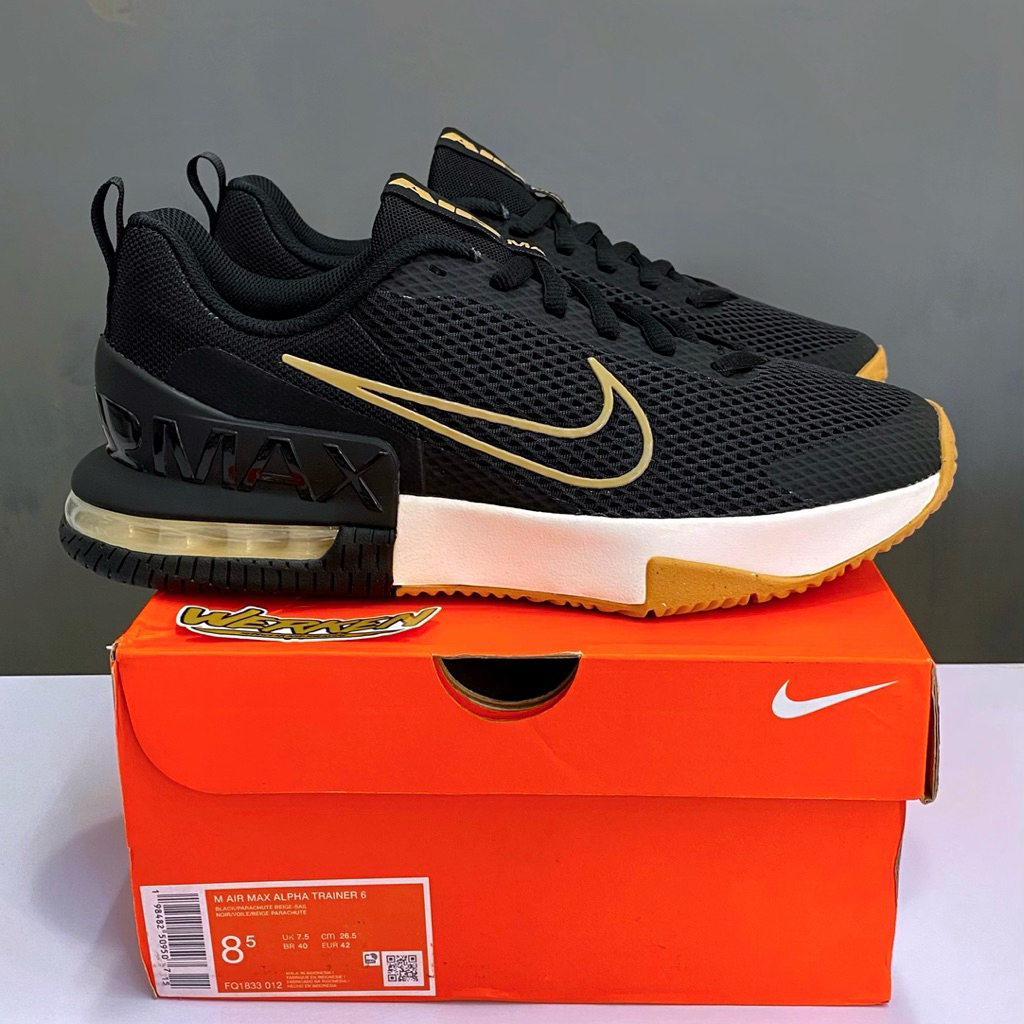 Sepatu Sneaker Original Nike M Air Max Alpha Trainer 6 (ORIGINAL RESMI BNIB)