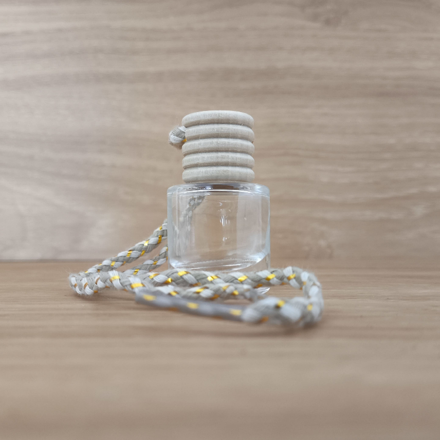 Botol Parfum Mobil / Parfum Mobil Gantung Kaca / Botol Aromaterapi Mobil 10 ml (Kosong)